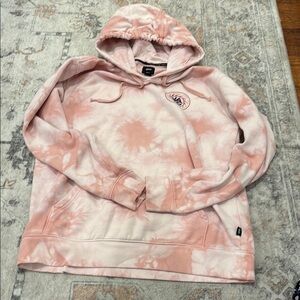 Pink Tie-Dye Hoodie